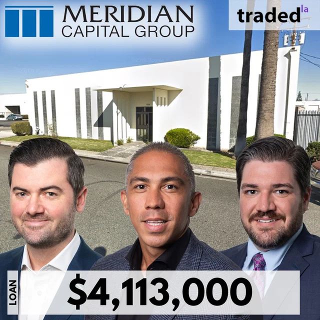 Meridian Capital Group Brokers Secure $4.1M Loan For Paramount Industrial Property