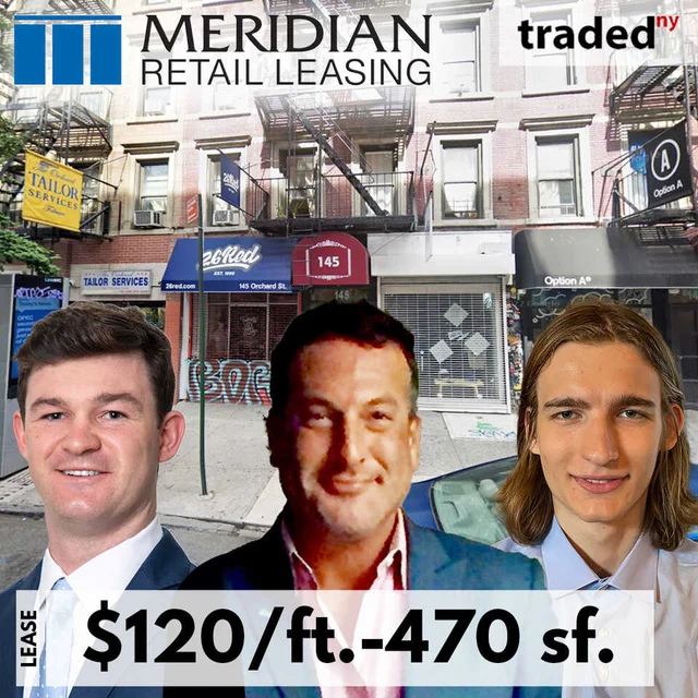 Snazzy Leases Retail Space At 145 Orchard Street In New York City