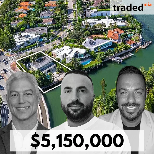 Jacob Ohayon Purchases Miami Beach Single Family Home From Ellen Freedman For $5.15M