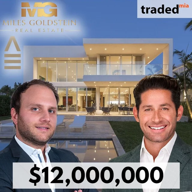 Fabrizio Haas Sells Golden Beach SFR For $12M With Alan Eskenazi & Alexander Goldstein - Miles Goldstein Real Estate