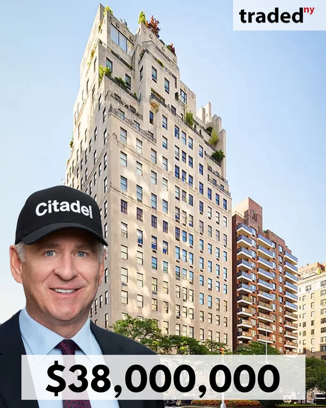Ken Griffin Of Citadel Acquires Duplex Co-Op At 740 Park Avenue For $38 Million