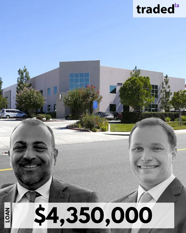 BOLOUR Provides $4.35M Refinance Loan For Industrial Property In Temecula