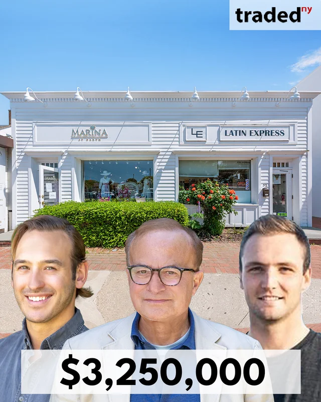 Hal Zwick Jeffrey Sztorc James Petrie Of Compass Facilitate Sale Of Retail Asset In East Hampton For $3.25M