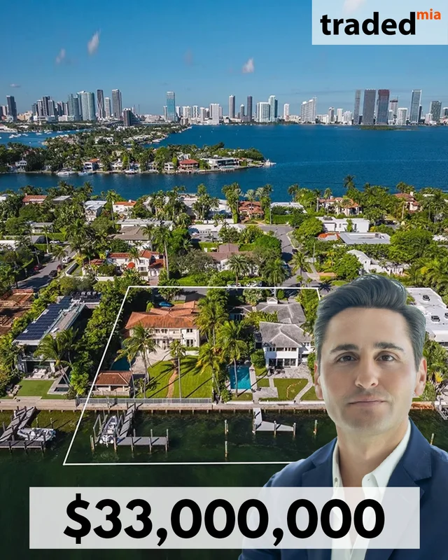 Leet House 4 LLC Purchases Waterfront Homes From Michael And Jessica Rhodes For $33M In Miami Beach