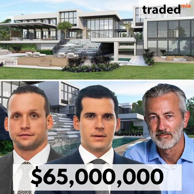 Isaac Perez Sells Coconut Grove Property For Record-Breaking $65M With Buyer's Rep Tal Alexander, Oren Alexander, And Seller's Rep Jorge Uribe