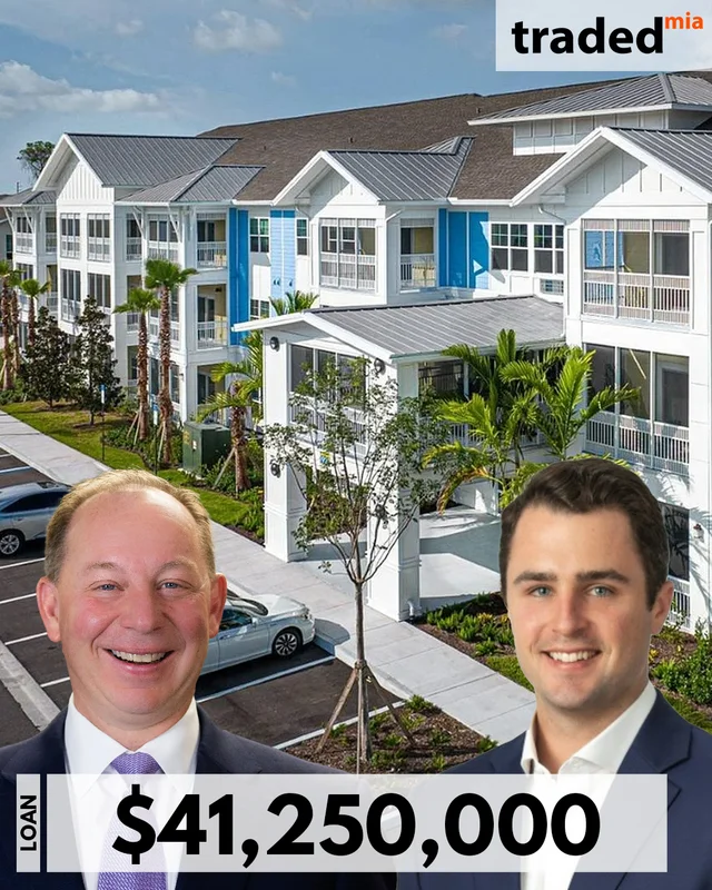 PJ Finley Of PCCP Provides $41.25M Loan To Refinance The Sovana At Stuart Multifamily Community