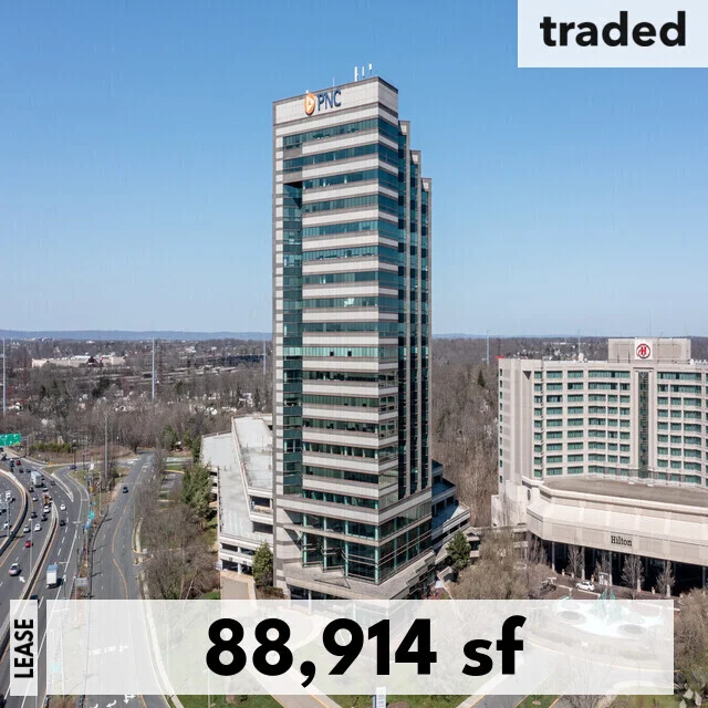 FCA Leases 88914 Square Feet To PNC Financial Services At 2 Tower Center BLVD East Brunswick