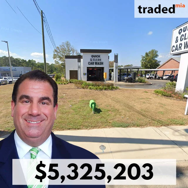 Marcus & Millichap Sells Take 5 Car Wash In DeFuniak Springs For $5.3M