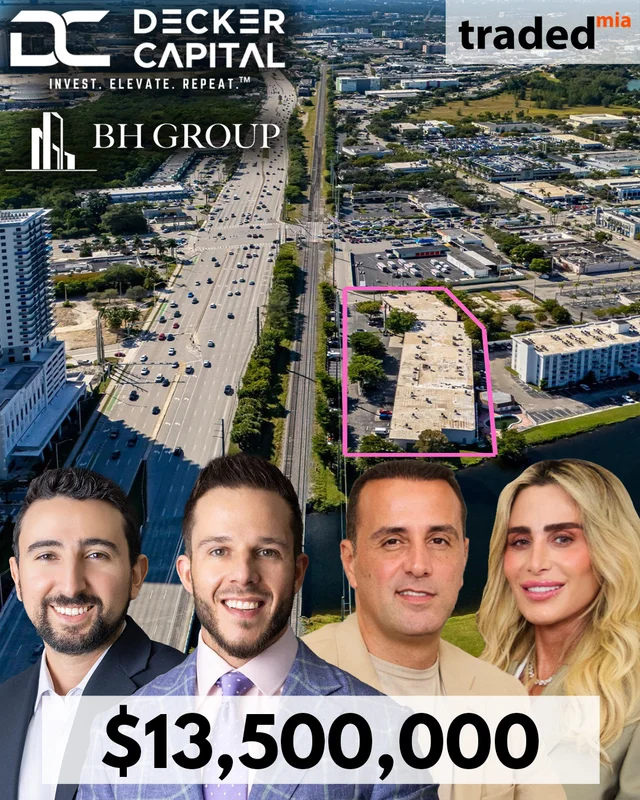Shane Decker And Peleg Amzalag Of Decker Capital Acquire Industrial Park In North Miami Beach For $13.5M