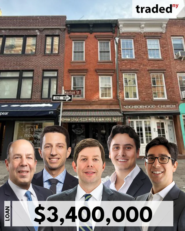 Morris Missry & Joseph Edery Secure $3.4M Refinance Loan For Mixed-use Property At 271 Bleecker Street