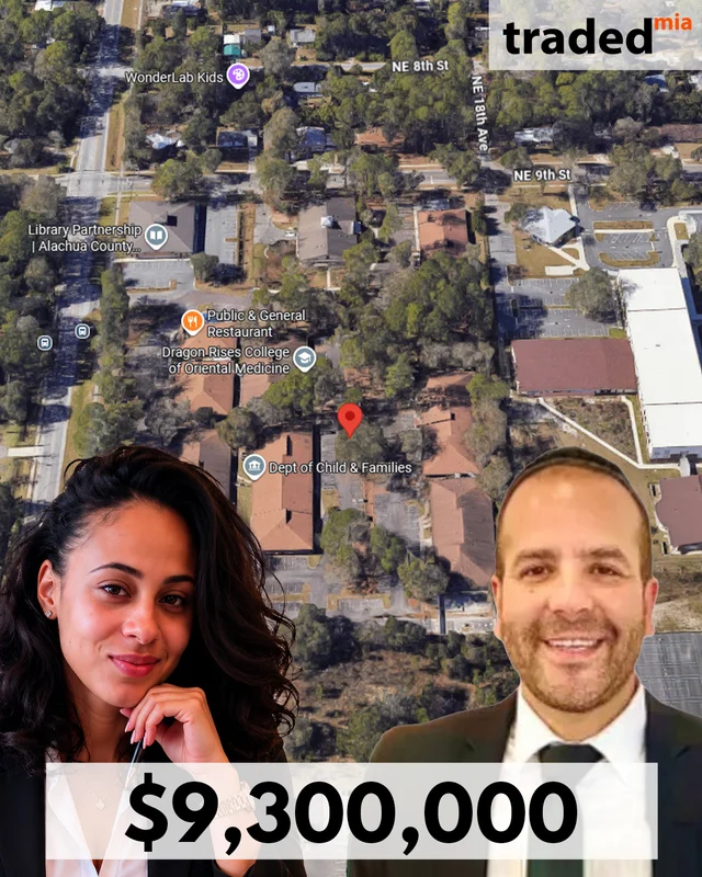Ofer Asor Gainesville Office Asset 81,000 SF $9.3M 1000 Northeast 16th Avenue