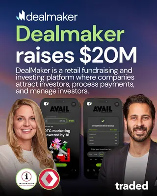 DealMaker Secures $20M Funding From Information Venture Partners And ...