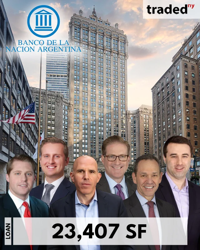 Banco De La Nación Argentina Renews Lease At 230 Park Avenue Midtown Manhattan For 23407 SF