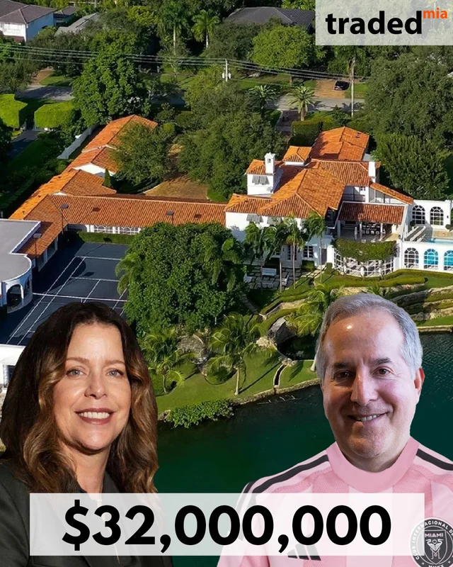 Aleyda Mas And Jorge Mas Of Inter Miami CF Sell Coral Gables Mansion For $32M
