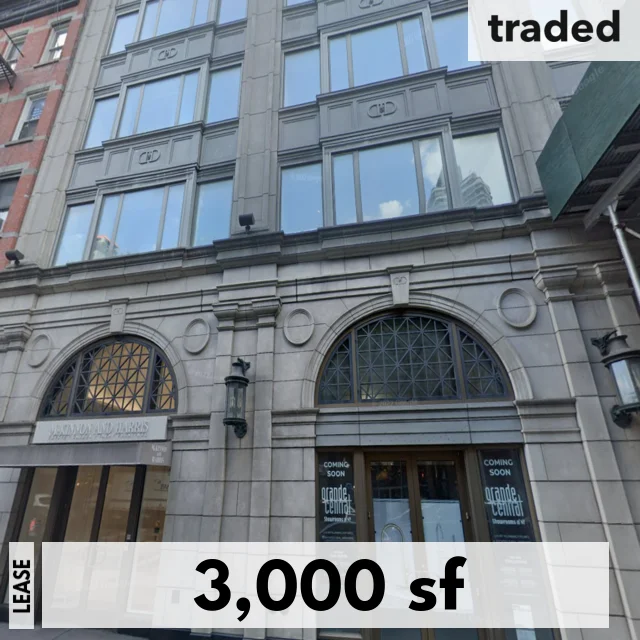 Grande Central Showroom Leases 3000 Square Feet From Cohen Brothers Realty Corporation At 222 E 59th St