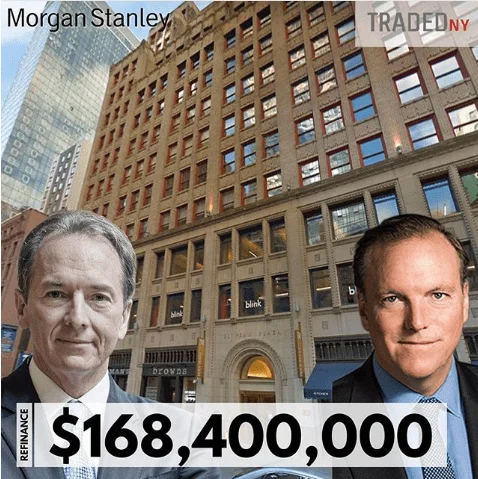 Morgan Stanley Refinances 18-Story Office Building At 132 West 31st Street For $168.4M