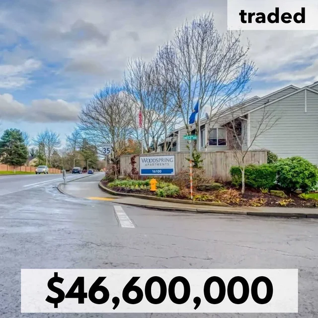 Housing Authority Of Washington County Acquires Woodspring Apartments In Tigard For $46.6M