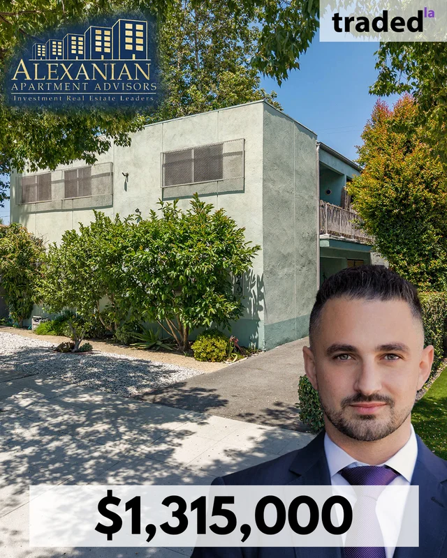 Marsh Alllo Sells Multifamily Asset In Burbank For $1,315,000 With Greg Alexanian As Seller's Rep