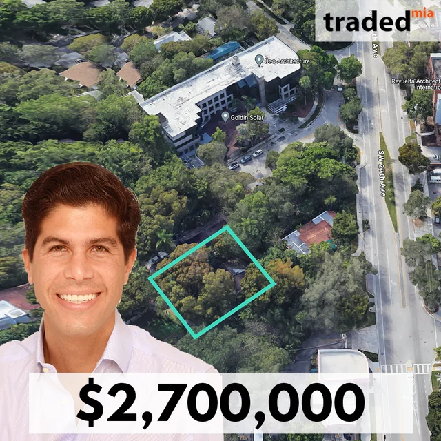 Howard Roark Acquires Development Site At 2641 Abaco Avenue From Andres Siso For $2.7M