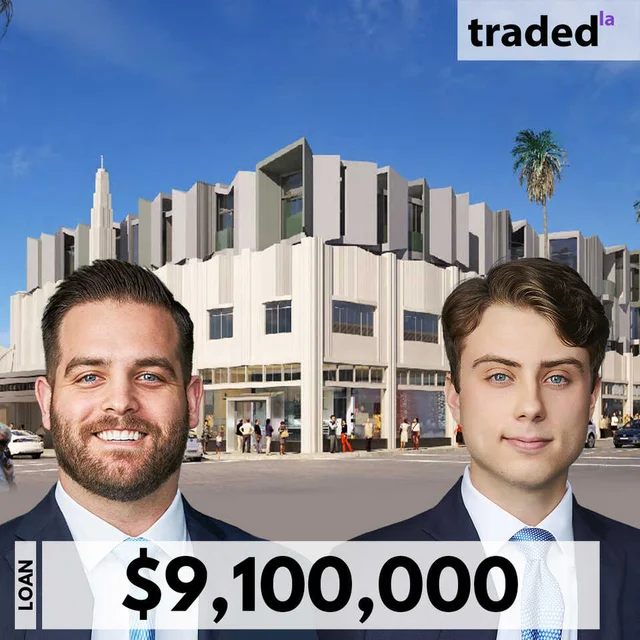 Chase Calderon & Andrew Sawyer Secure $9.1M Construction Loan For Development Site On Beverly Boulevard In Los Angeles