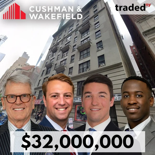 Cushman & Wakefield Brokers Complete $32M Mixed-Use Sale In Midtown Manhattan