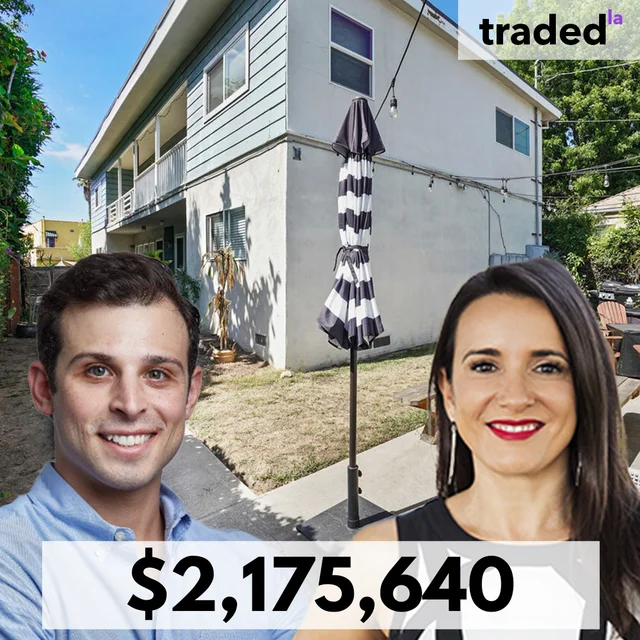 Max Berger & Sabine Pleissner Of Compass Broker Sale Of Venice Multifamily For $2.17M