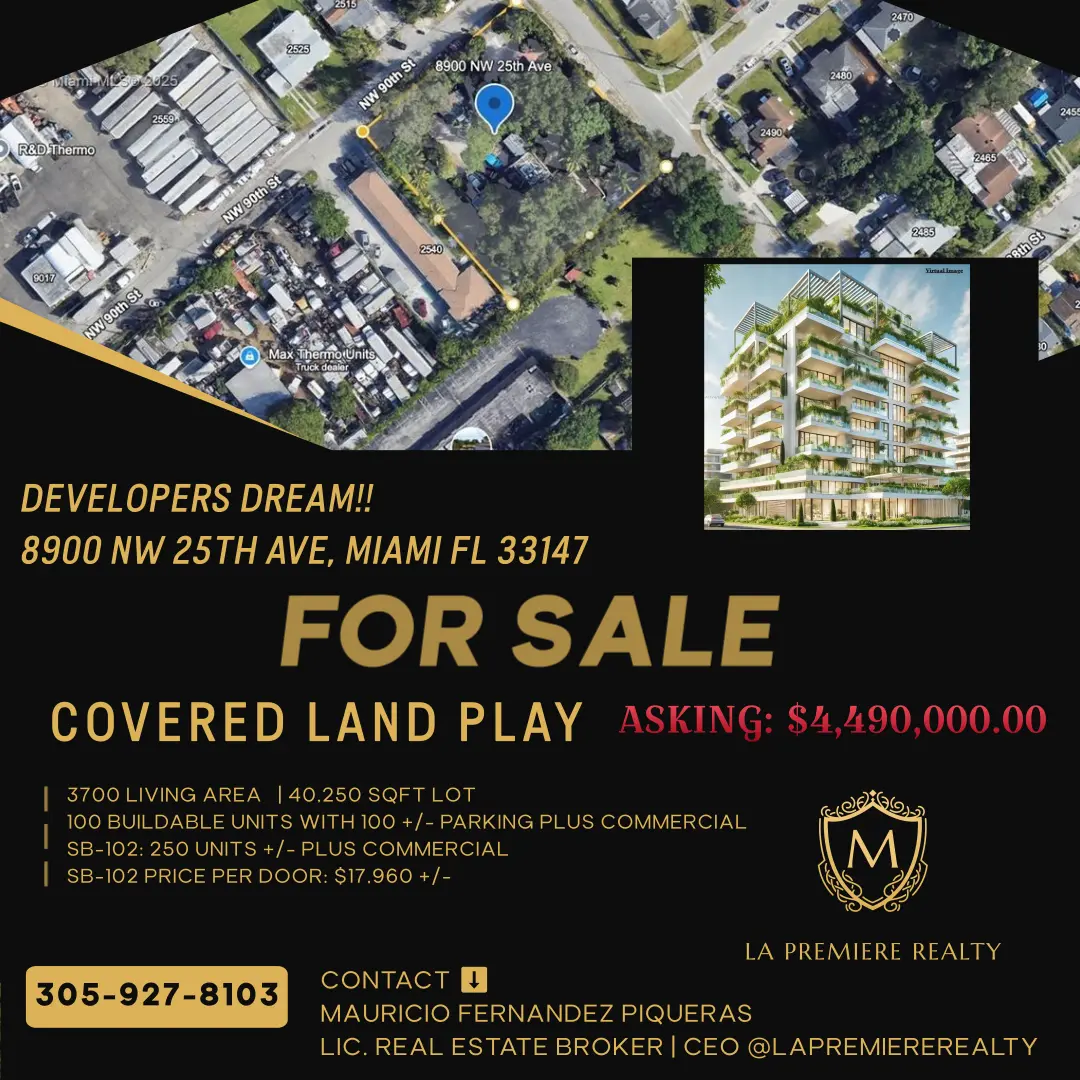 Developers Dream Mixed-Use Property at 8900 Northwest 25th Ave
