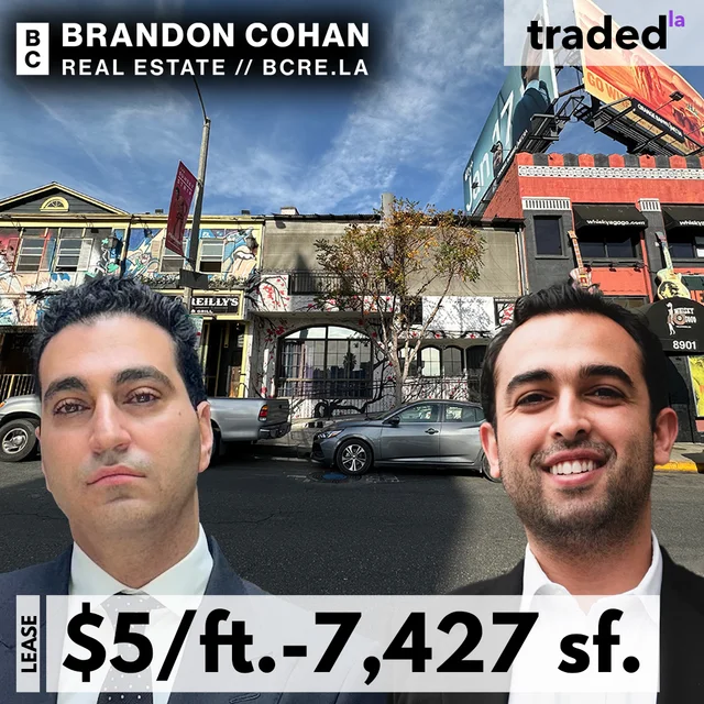 Bar Jubilee & Lava Rocc Lease Retail Space On West Sunset Boulevard From John Kazanjian