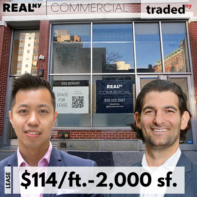 Plato Gallery Leases Retail Space At 202 Bowery, Manhattan 