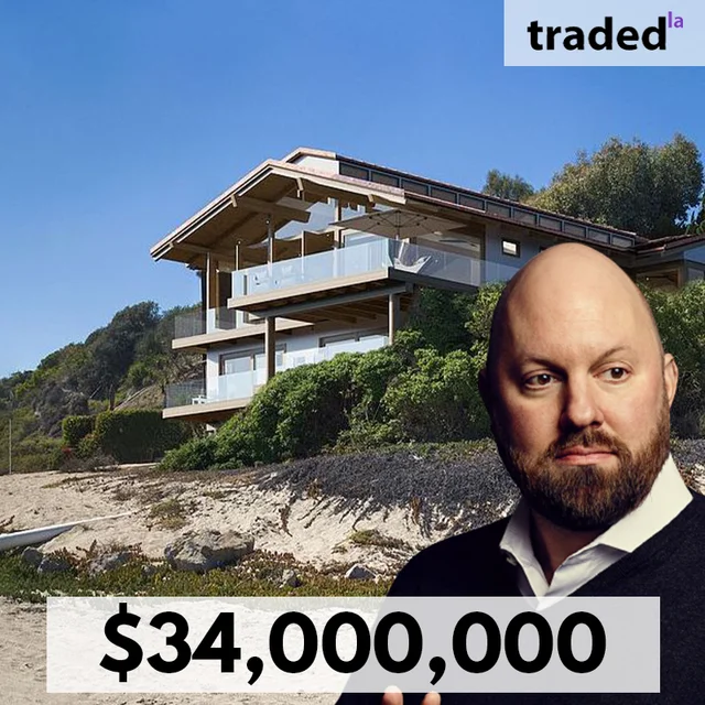Marc Andreessen & Laura Arrillaga Acquire Malibu SFR For $34M