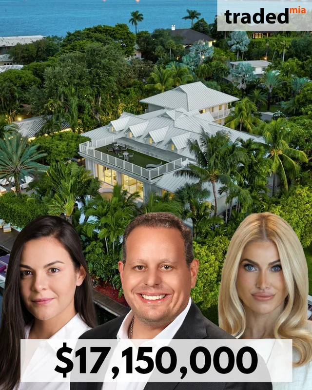 Chuck A. Roberts & Klaudie Roberts Sell Miami Single Family Home For $17.15M