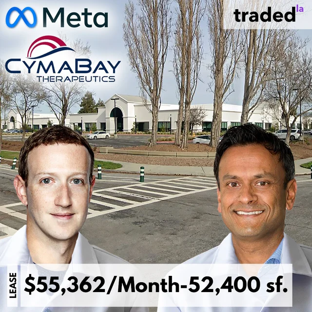 Meta Subleases 52.4k SF Fremont Office Space To CymaBay Therapeutics