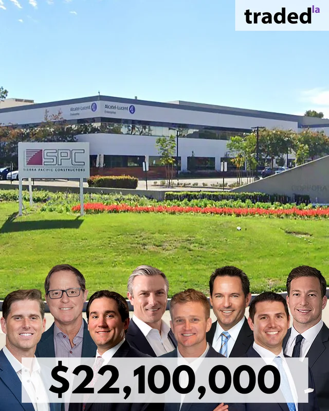 Mercatus Partners Acquires 105215 SF Industrial Asset In Thousand Oaks From Montana Avenue Capital Partners For $36.25M