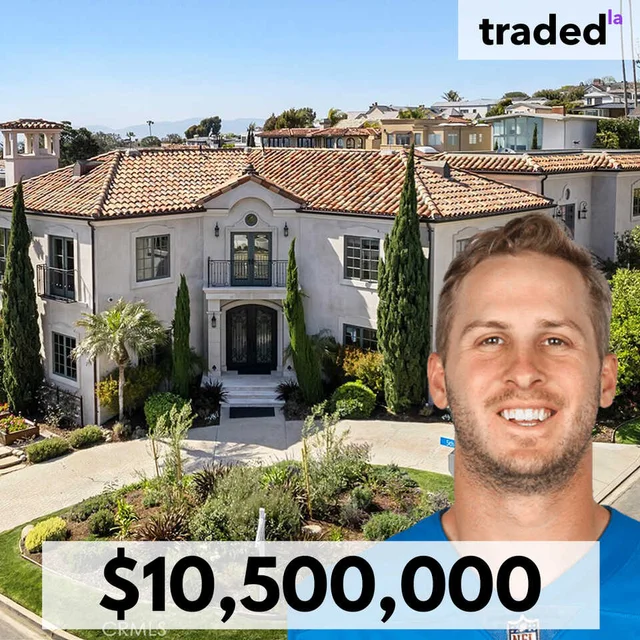 Jared Goff Acquires Manhattan Beach SFR From Danny Zuker & Annette Lombardi For $10.5M