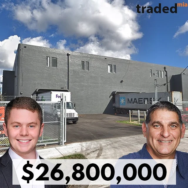 Wheelock Street Capital & Mitchell Property Realty Acquires Industrial Property In Hialeah For $26.8M