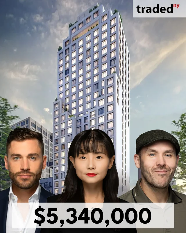 Ethan Ridley Acquires Condo From Phillip Gesue Of Strategic Capital For $5.34M In Manhattan