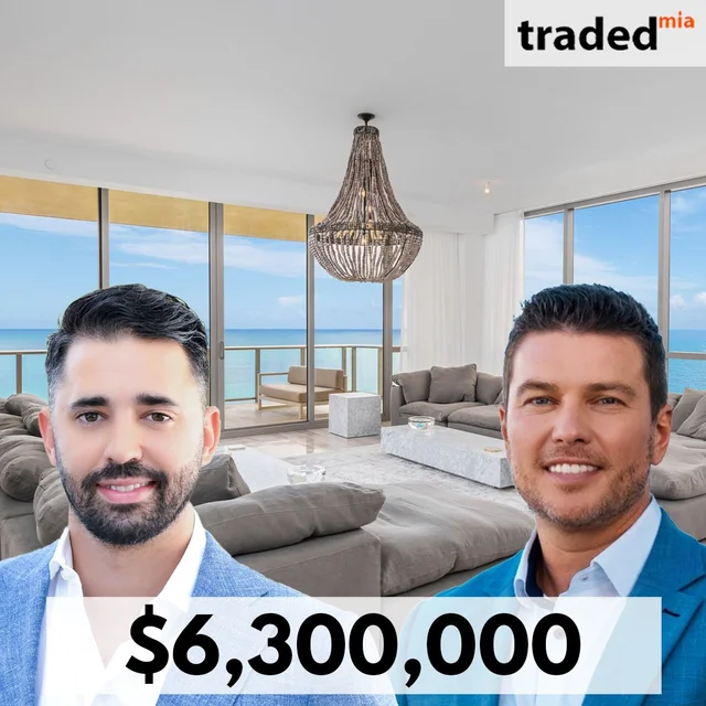 Daniel Tzinker Acquires Condo In Sunny Isles Beach For $6.3M