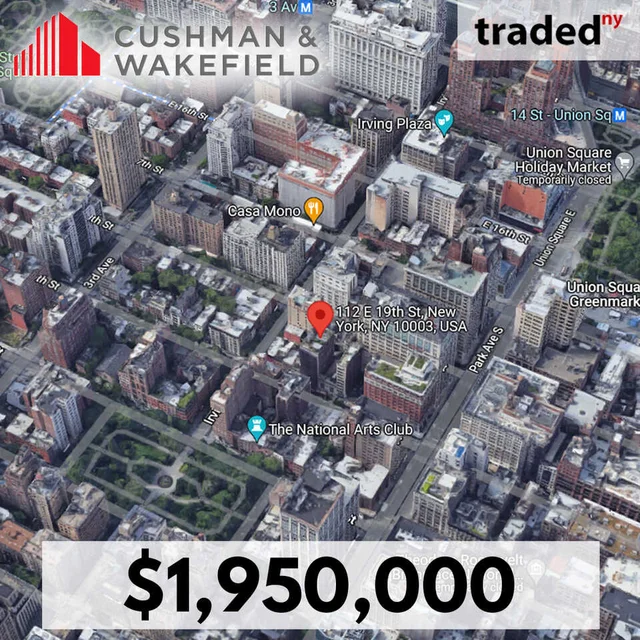Jonathan Feistmann, MD Acquires Office Co-op In Gramercy Park, Manhattan For $1.95M