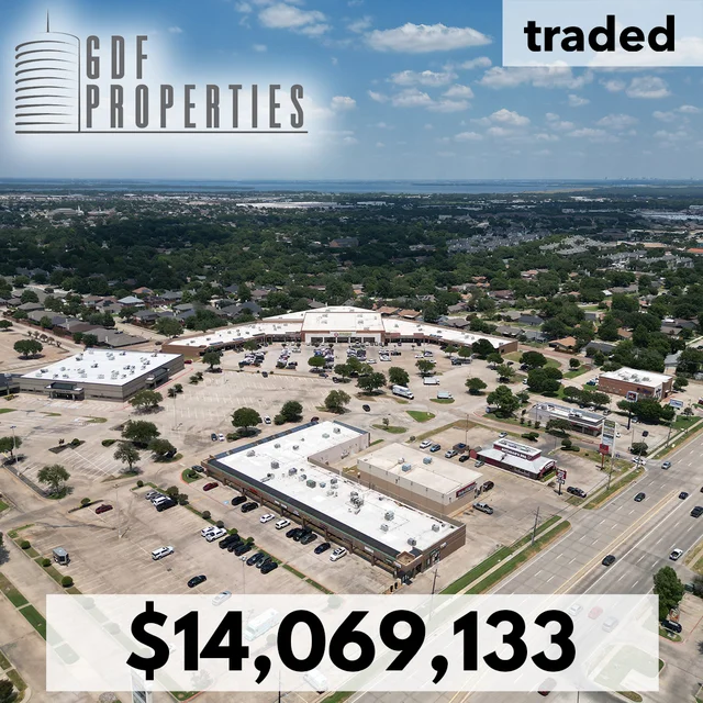 GDF Properties Acquires Retail Center In Lewisville From Centrium Prime Equity LP For $14.07M