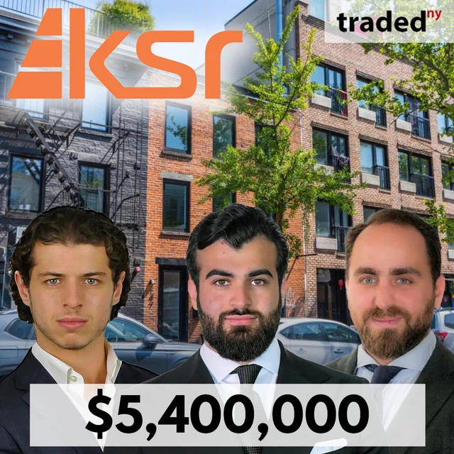 Ceasar Salama, Izack Lati & Isaac Faur Of KSR Broker $5.4M Williamsburg Mixed-use Sale