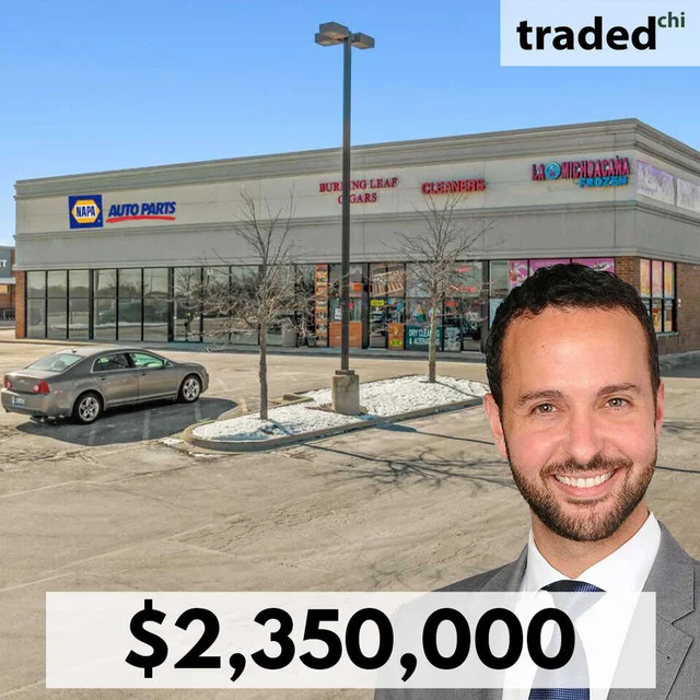 Marcus & Millichap Facilitates $2.35M Sale Of NAPA Auto Parts-Anchored Retail Center In Plainfield, Illinois