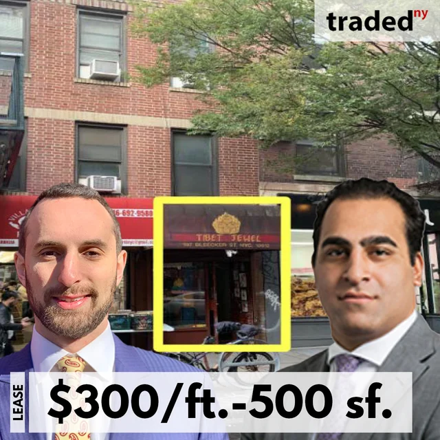 Bleecker Street Market Signs Long-Term Modified Gross Lease At 197 Bleecker Street, Greenwich Village, Manhattan