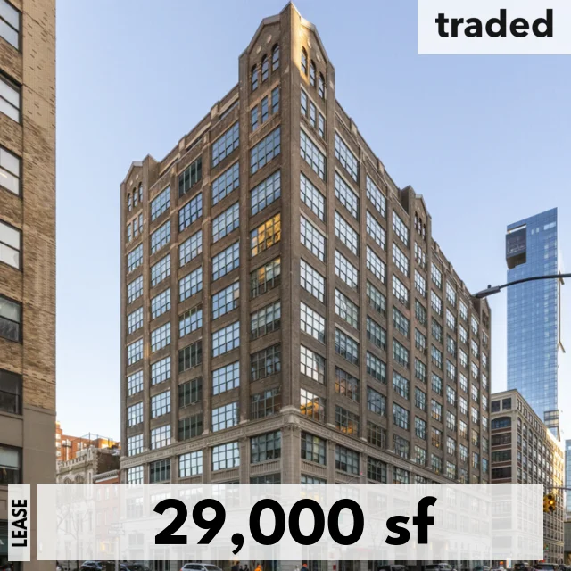Hines Leases 29000 Square Feet To Tenant Represented By Harrison Katzman At 160 Varick St New York