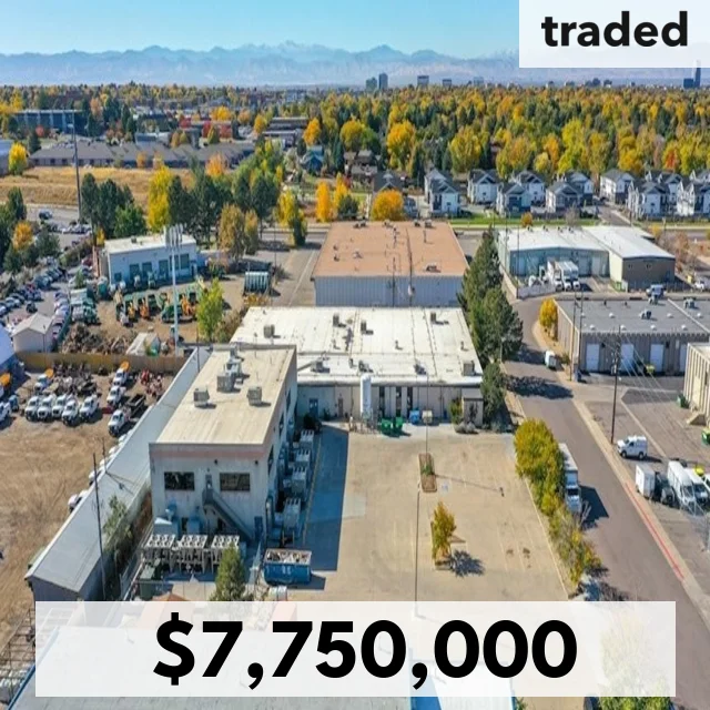 Denver Holdings LLC Purchases Industrial Property From ROR-1955 Quince LLC For $7.75M In Denver