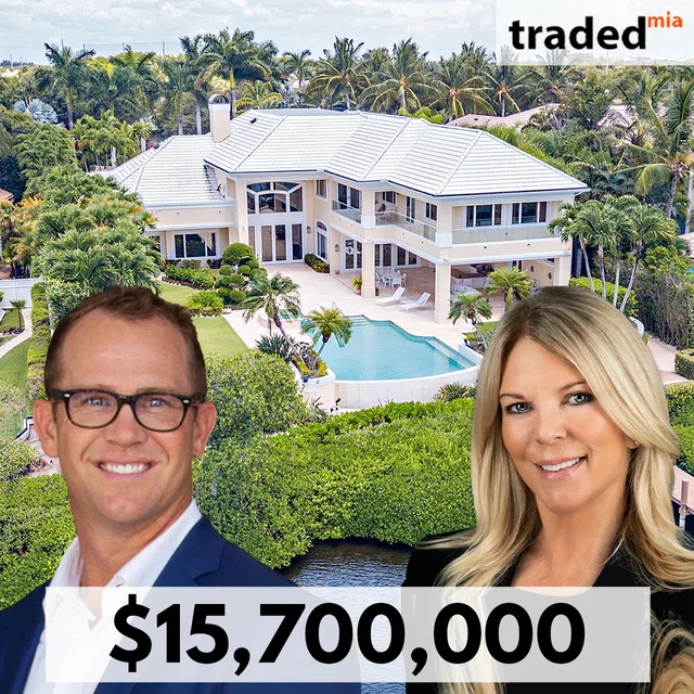 Donna Hutchins & Gary Pohrer Acquire SFR In Jupiter, Florida For $15.7M