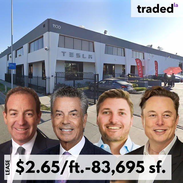 Elon Musk's Tesla Renews 83695 SF Lease With Thompson Properties In Santa Monica At $2.65/SF