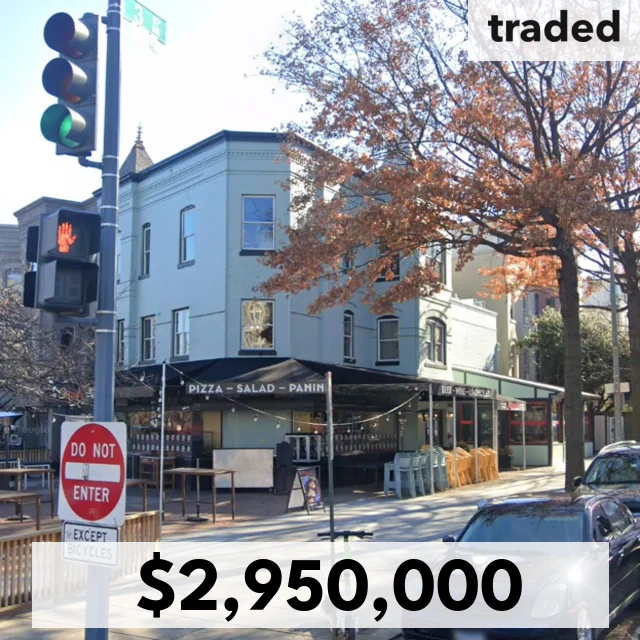 SRS Real Estate Partners Sells Capitol Hill Restaurant Leased To Pupatella For $2.95M