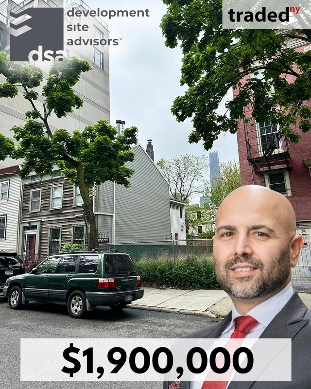 Rubin Isak Of Development Site Advisors Facilitates Sale Of Brooklyn Development Site For $1.9M