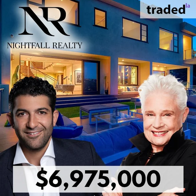 Nightfall Realty Brokers Danny Dangoor & Joyce Rey Facilitate $6.975M Sale Of Bel Air SFR