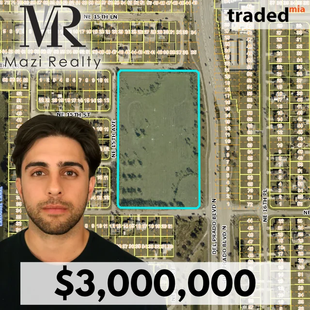 Project Finance & Development Investments Acquires Development Site In Cape Coral For $3M